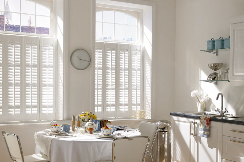 Bay Window Half Height Shutters